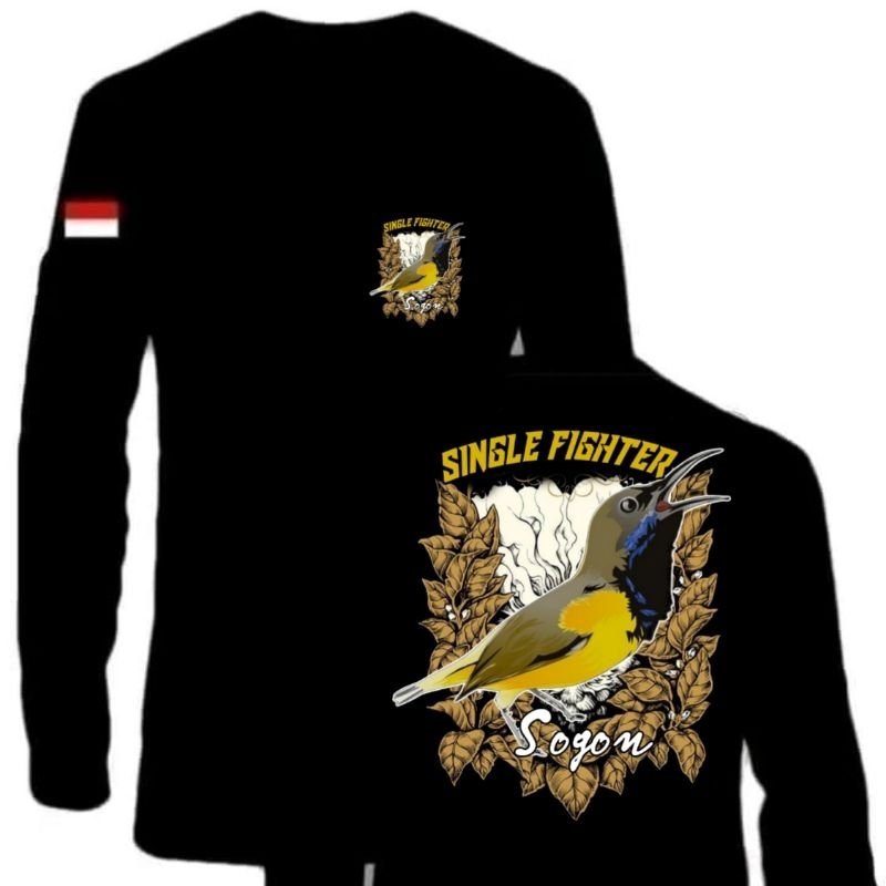 KAOS KICAU MANIA SOGON BAHAN ADEM