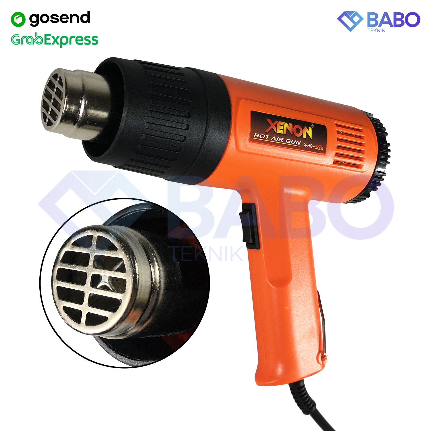 Hot Gun Hot Air Gun Heat Gun Pemanas Plastik Skotlet Heat Gun Pemanas plastik