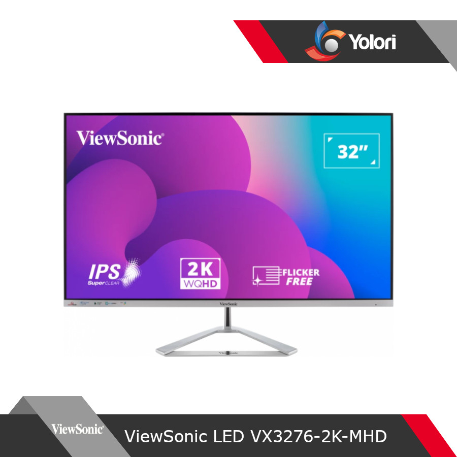 Monitor ViewSonic LED 32" VX3276-2K-MHD