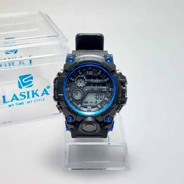 JAM TANGAN DIGITAL SPORTY ANTI AIR | JAM TANGAN UNISEX FREE BOX LASIKA 641