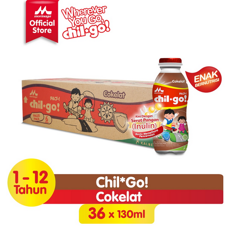 

Chilgo Cair / RTD Milk Cokelat 36x130ml Carton