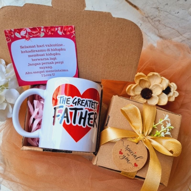 Kado Ayah / Mug Custom Ayah Best Dad