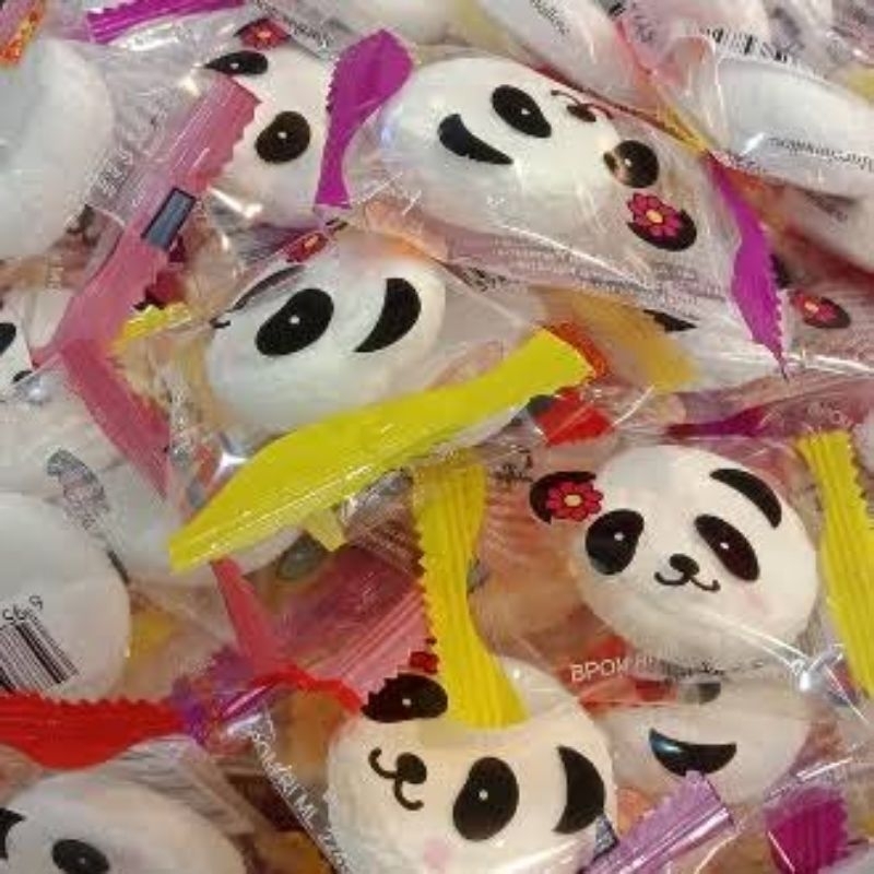 

Marshmallow panda Naraya Satuan isi Strawberry