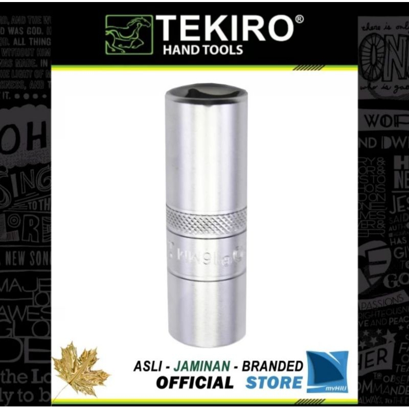 Kunci sock busi 1/2 x 16mm Tekiro