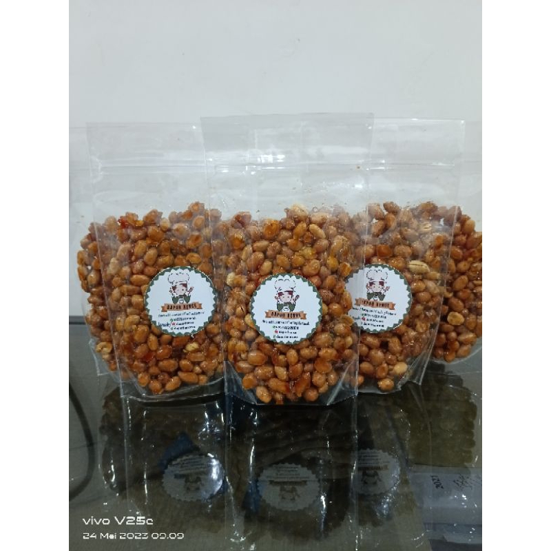 kacang pedas manis pouch //jajanan jadul