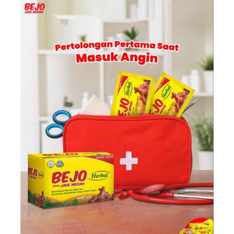 Bejo JAHE MERAH Sachet Jamu masuk Angin