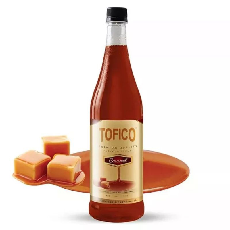 Tofico Caramel Syrup - Sirup Perasa Karamel - Karamel