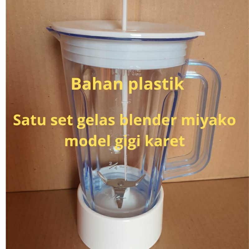 GELAS BLENDER MIYAKO RRT GMC TRISONIK NASIONAL SATU SET