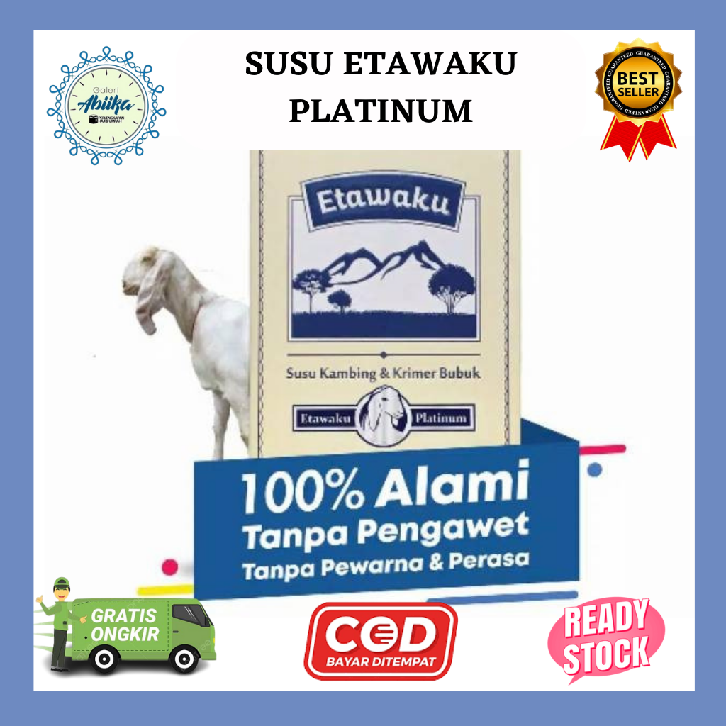 

Susu Etawaku Platinum Best Seller Obat Tulang 200gr