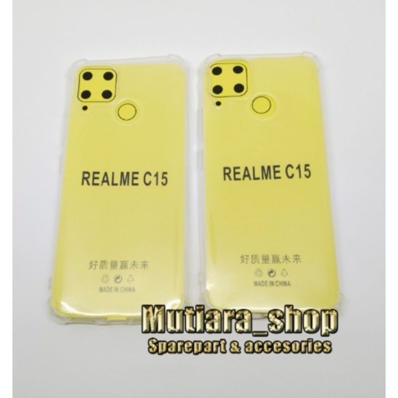 SOFTCASE / ANTI CRACK REALME C15 . CASE SILICON REALME C15