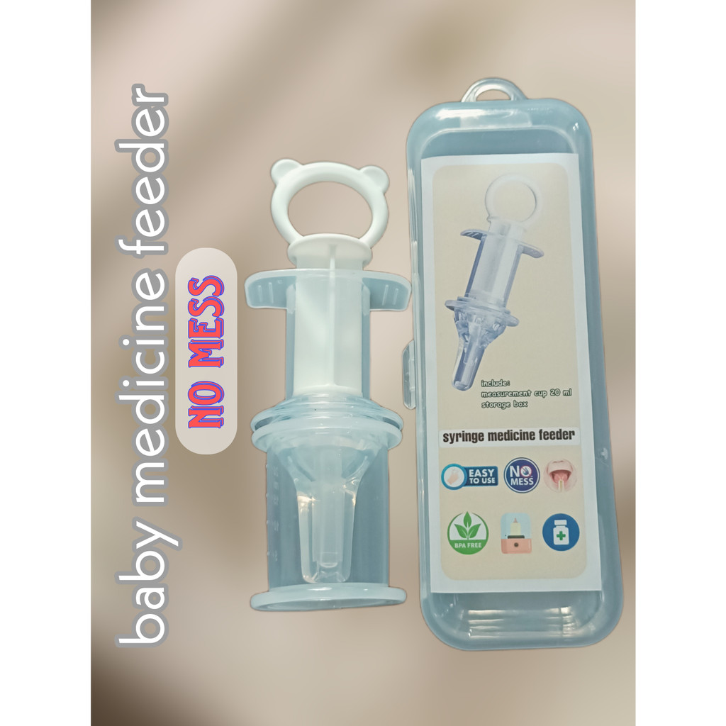 SYRINGE MEDICINE FEEDER - PIPET SUSU DAN OBAT SENDOK OBAT BAYI