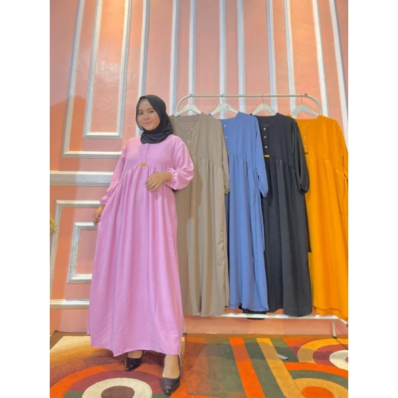 MIDI DRESS WANITA TERBARU 2023 // MIDI ISABELA TERBARU // SETELAN PAJAMAS MOTIF TERBARU