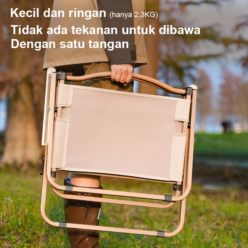 Weyon Sakura Kursi Lipat Camping Foldable Chair Mancing Kursi Piknik Alam Portable