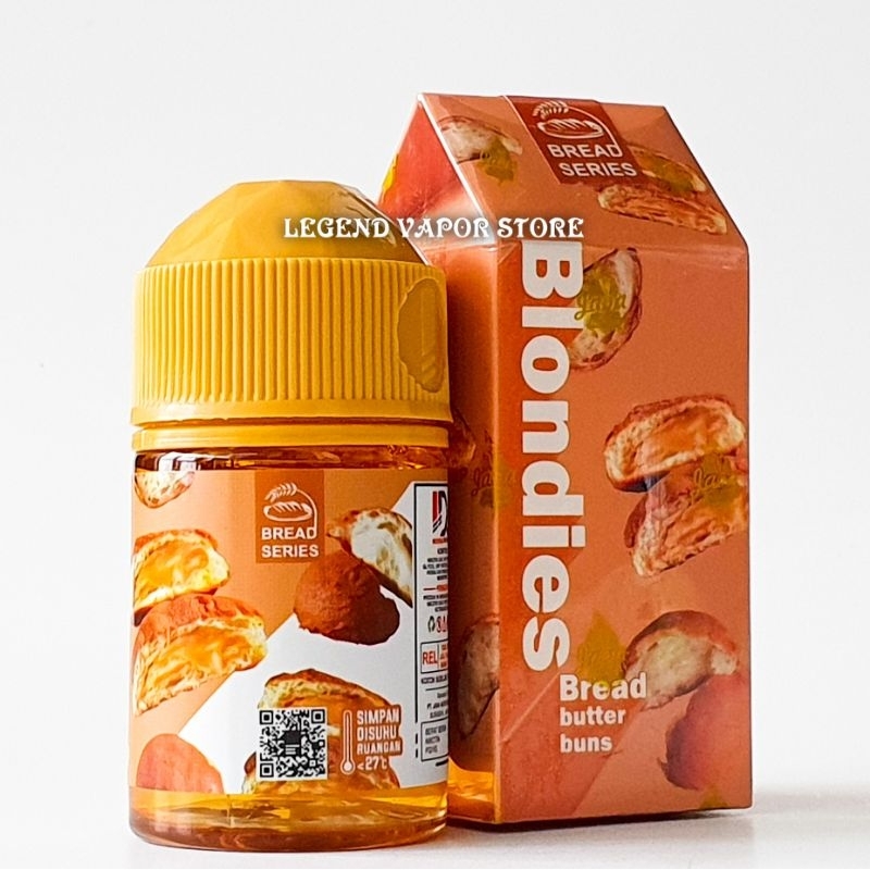 FREEBASE - LIQUID BLONDIES V4 Bread Butter Buns 60ML AUTHENTIC