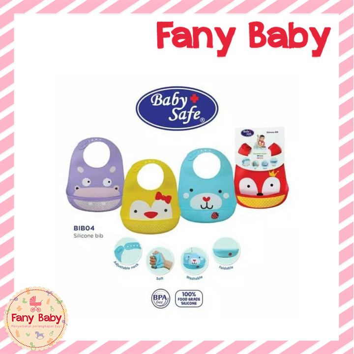 BABY SAFE SILICONE BIB / BIB04