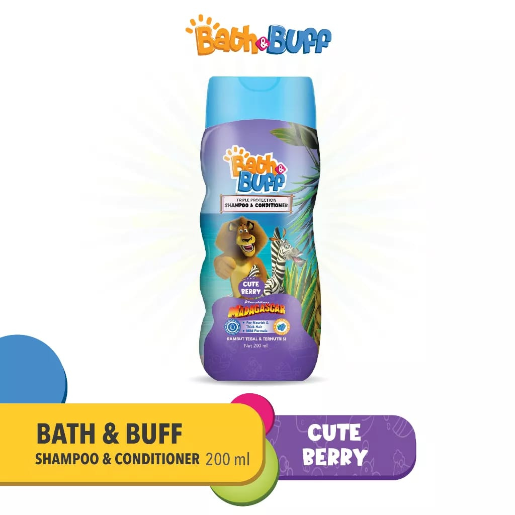 Bath &amp; Buff Shampoo and Conditioner 200ml