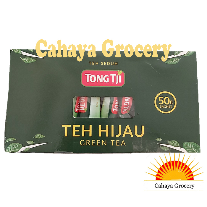 

Tong Tji Teh Bubuk Seduh Teh Hijau / Green Tea 10 Sachet x 50 Gram
