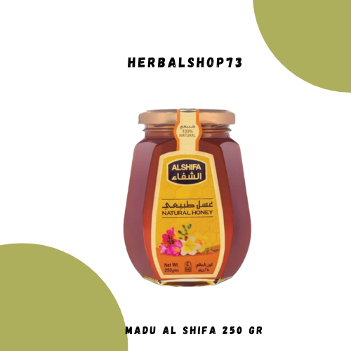 

Madu AL-SHIFA Natural Honey 250gr | Madu Murni dan Asli dari Tanah Arab