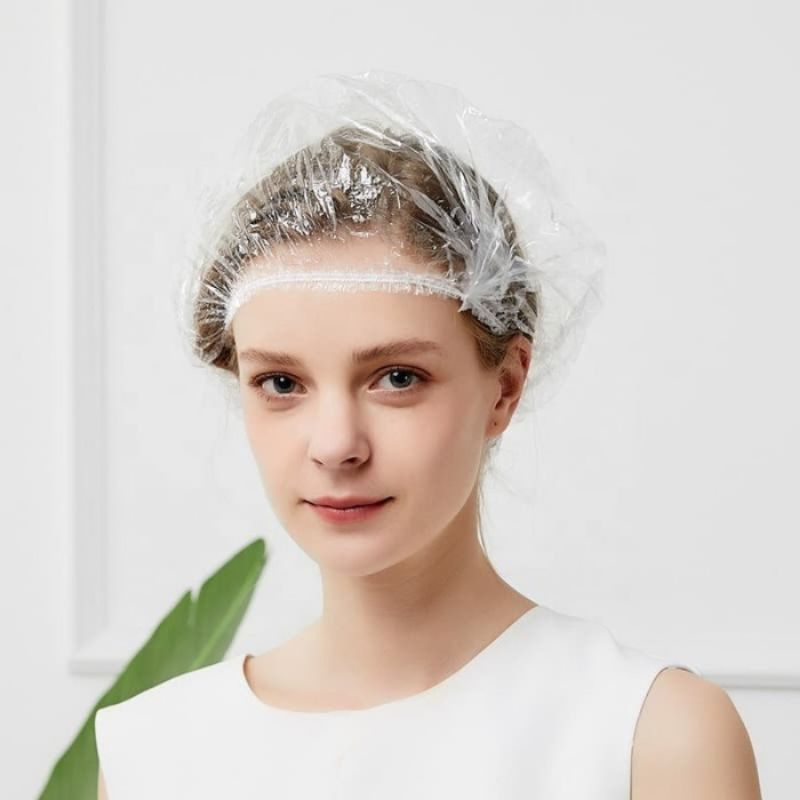 TGM - Shower Cap Penutup Kepala / Shower Cap Disposable / Sarung Pewarna Rambut / Showercap