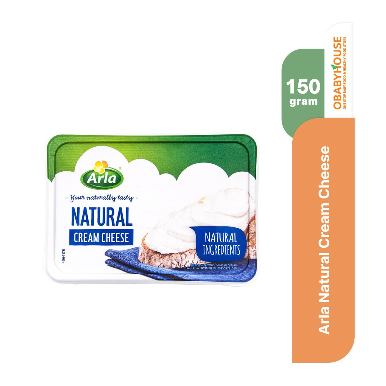 Arla Natural Cream Cheese 150 gr