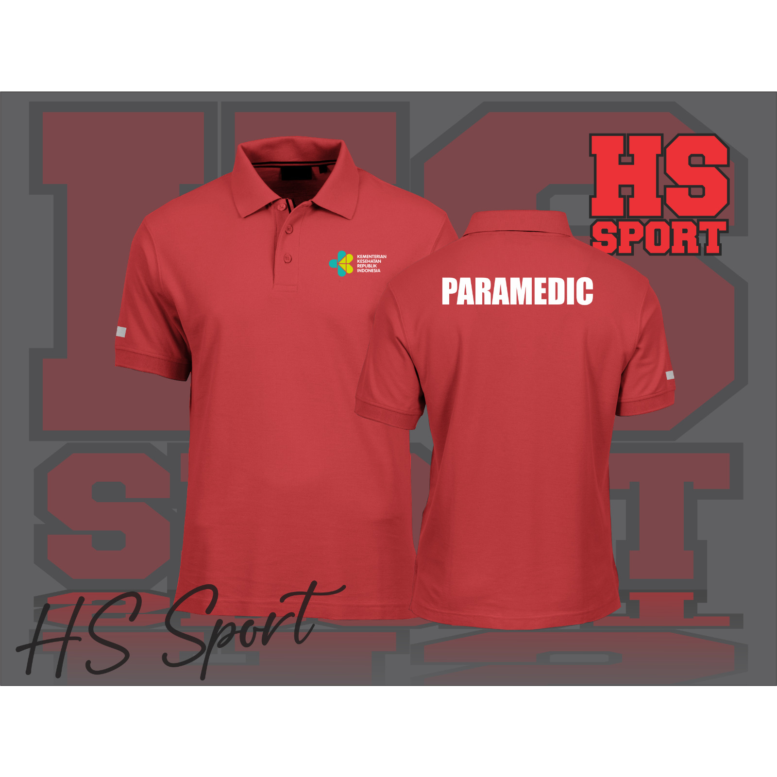 POLO PARAMEDIC - BAJU PARAMEDIC - BAJU KERAH PARAMEDIC KESEHATAN