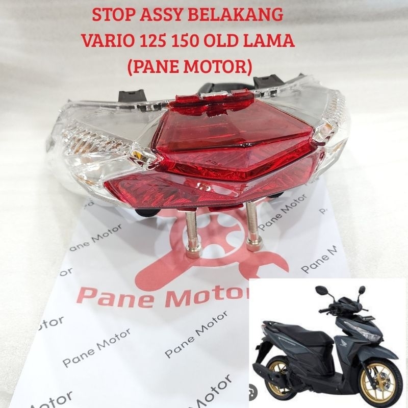 STOP ASSY LAMPU BELAKANG SET VARIO 125 ESP LED VARIO 150 LAMA BEST QUALITY