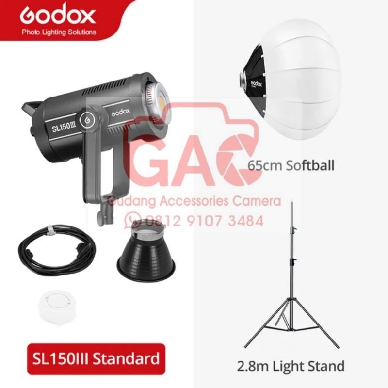 paket GAC SL-150III SL150III SOFTBOX LATERN