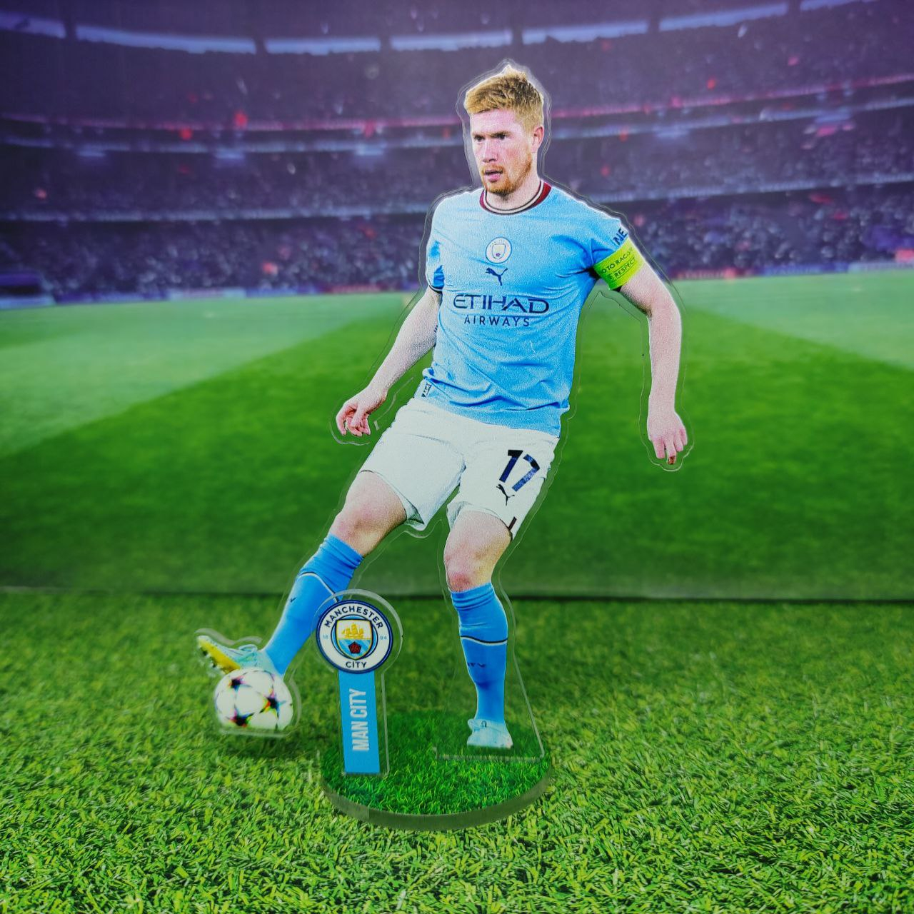 Standee Action Figure Kevin De Bruyne Pemain Manchester City 2022/2023