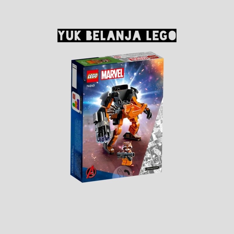 LEGO Marvel 76243 Rocket Mech Armor (98 pieces)