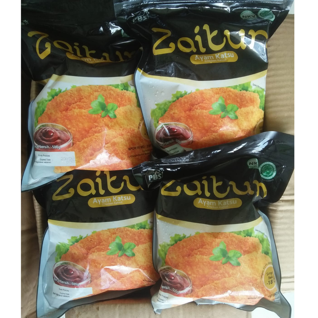 

Zaitun Chicken Katsu 500 gram