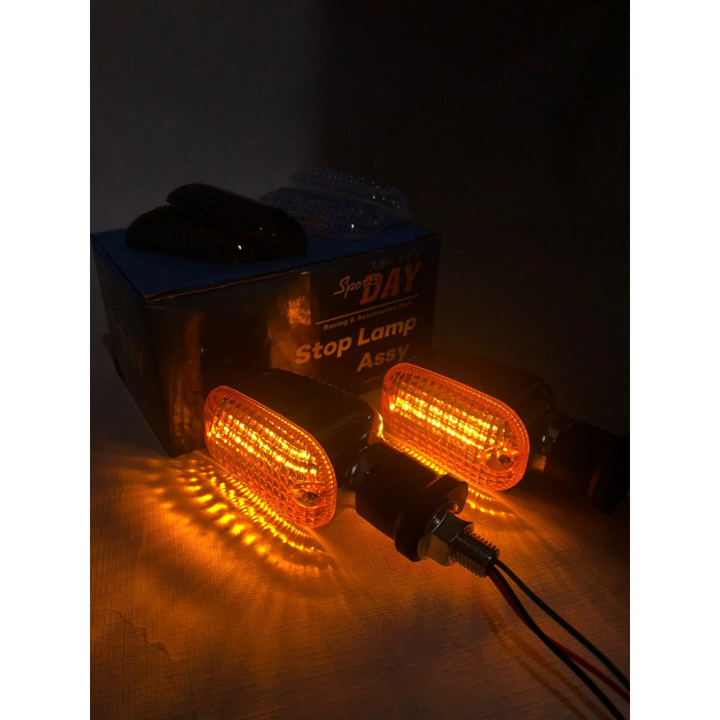 Lampu Sein Rx Mini Besi Reteng CB Model Rx King Kecil Sanex Sirip