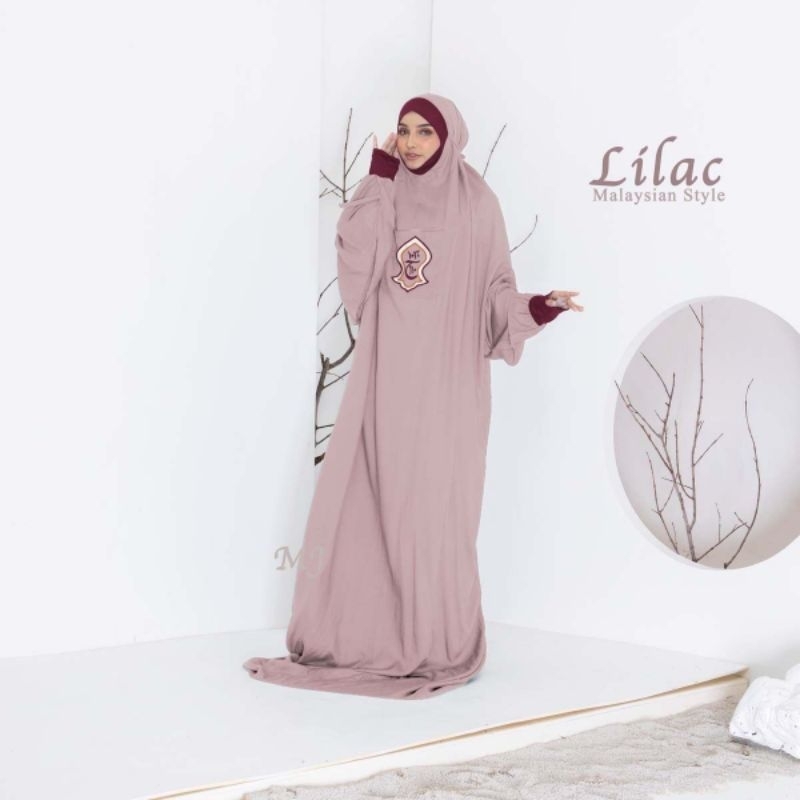 MUKENA TERUSAN MANSET TEROMPAH MELAYU