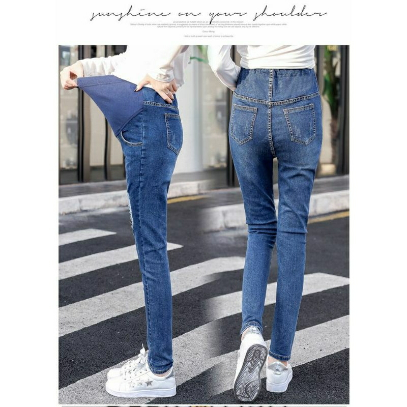 NEW!Celana Panjang Jeans Hamil