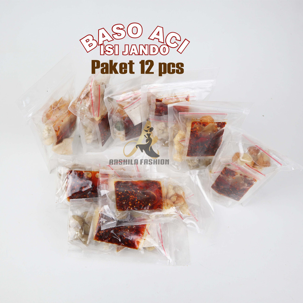 BASO ACI ISI JANDO Paket HEMAT ISI 12 PCS