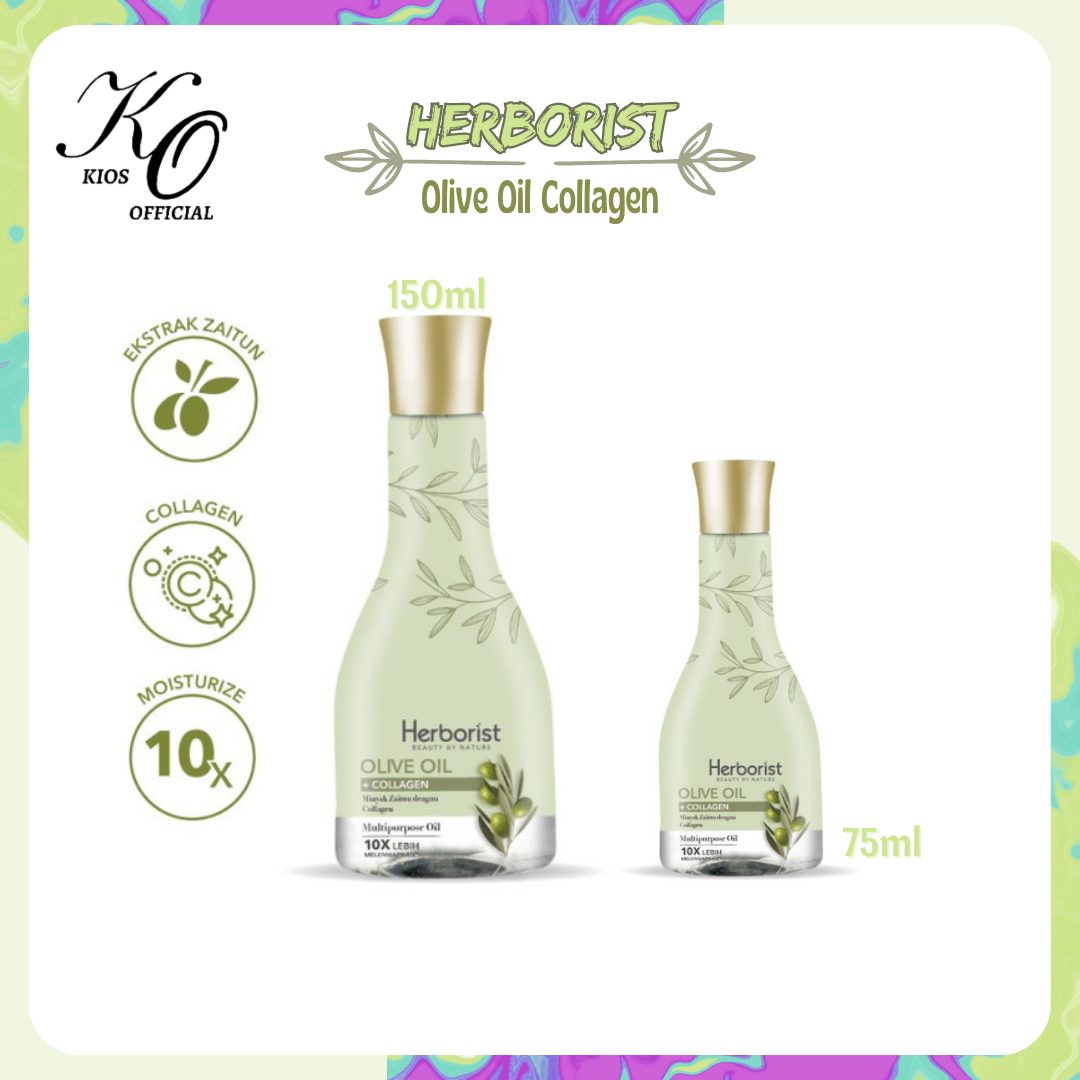 Herborist Olive Oil + Collagen 150ml - 75ml