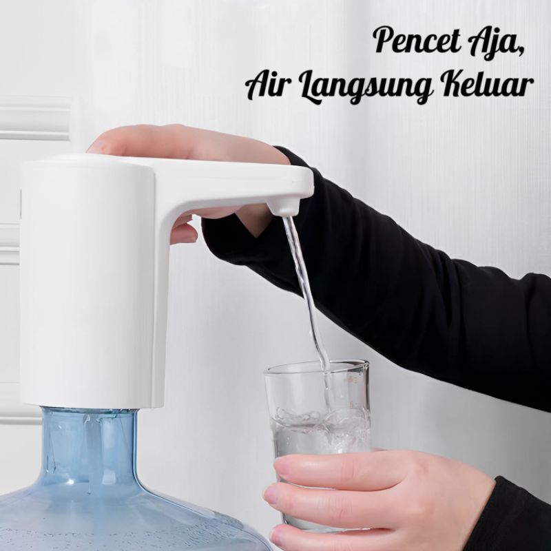 Pompa Galon Elektrik Dispenser Air Minum Gallon Recharge Gallon Pump /⭐ Toko10.Olshop⭐