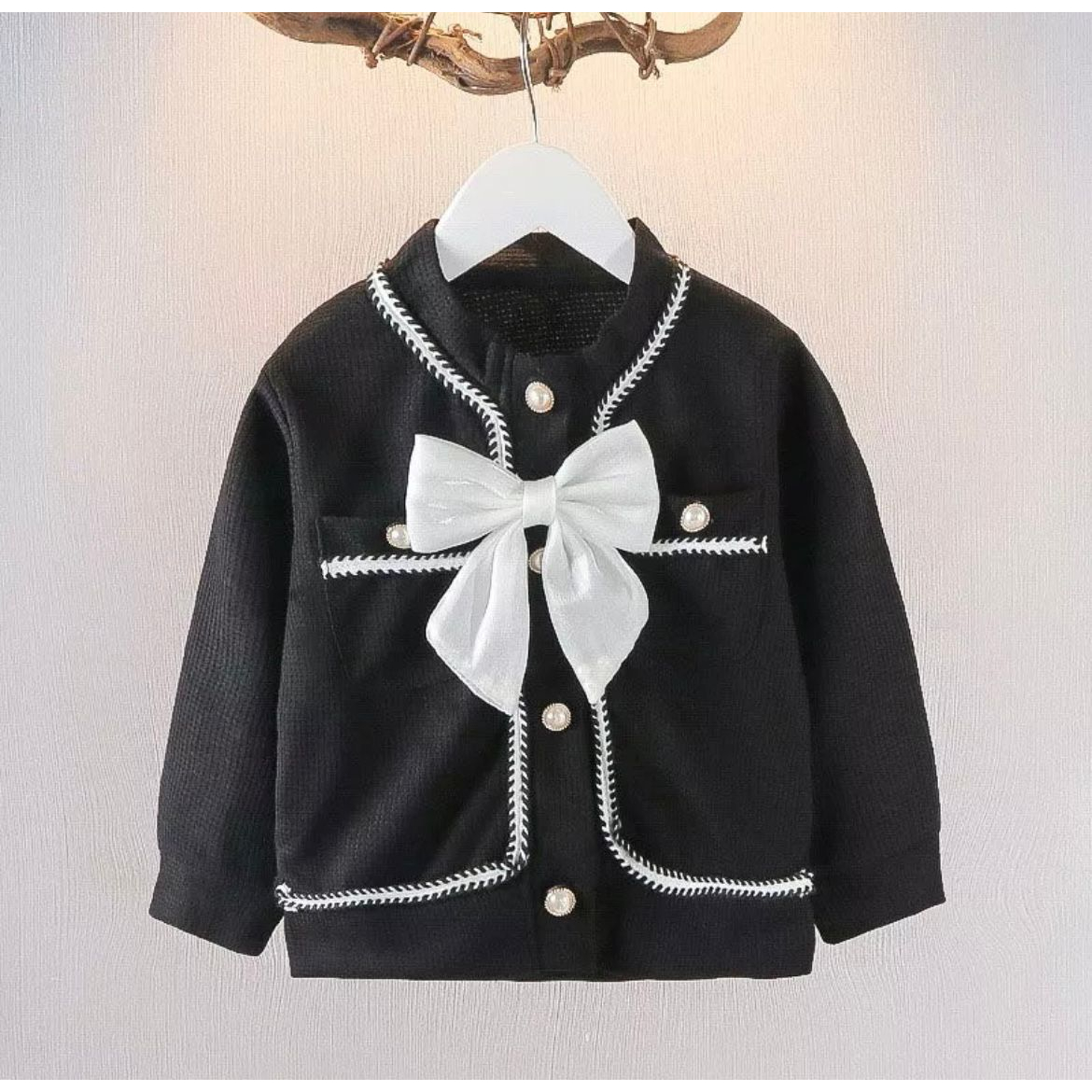 ASLI IMPORT Malona Blazer kemeja girl CUTIE DOTS Babeebabyshop coat sweater jaket fashion anak cewek baby girl cewek perempuan