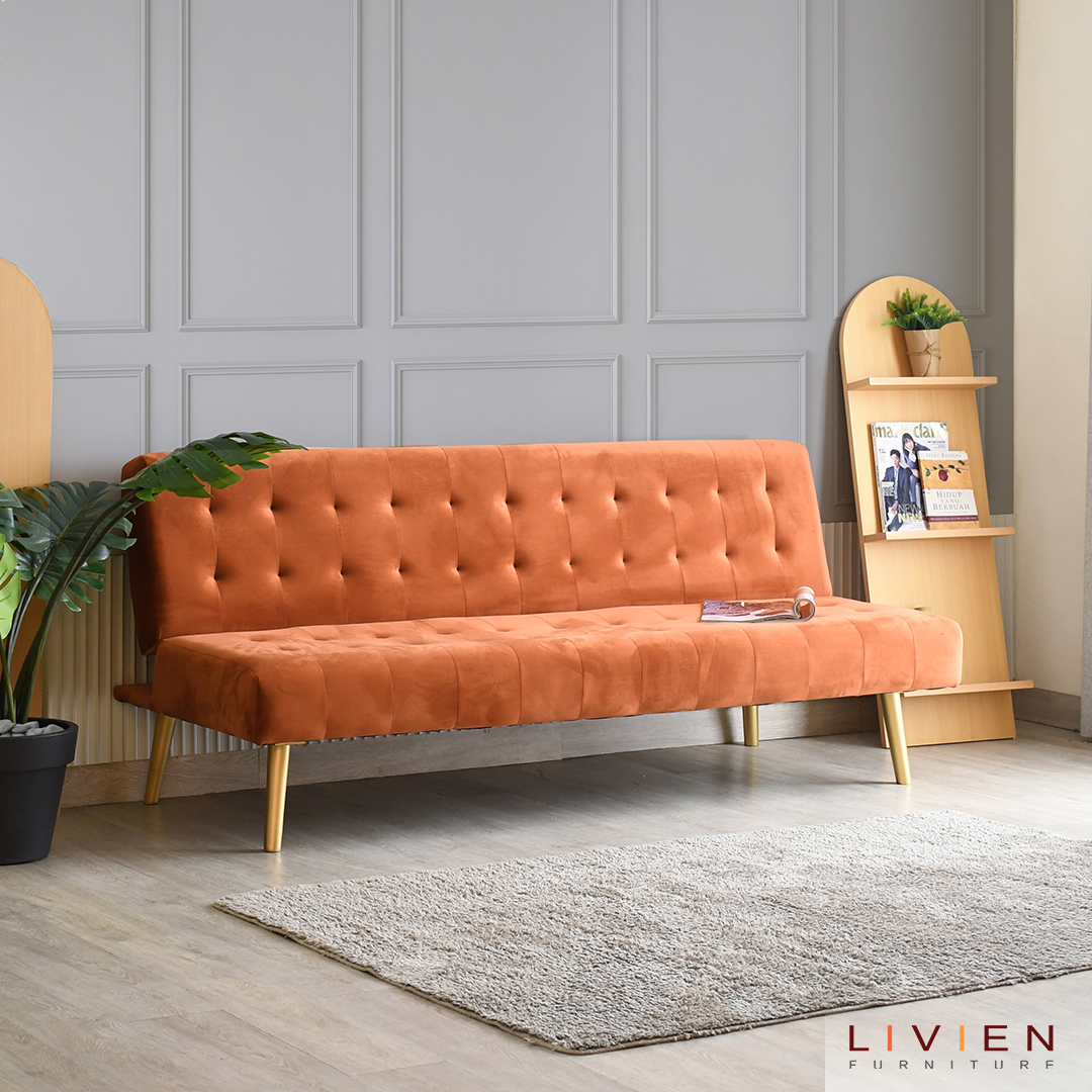 [LIVIEN] "Sofa Bed Vallen"  Sofa Bed | Sofa Minimalis | Sofa Ruang Tamu Murah | Vallen Sofa Bed | So