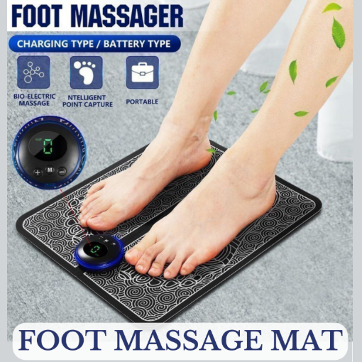 EMS alat therapi kaki terapi kaki terapi leher terapi badan EMS foot massager recharge foot pad