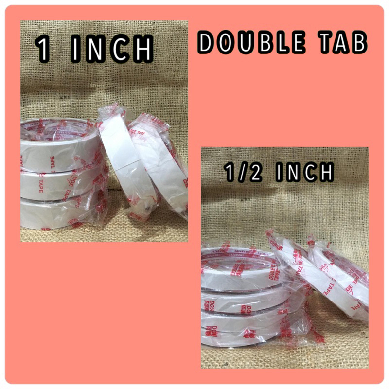 

DOUBLE TAB PEREKAT DUA SISI
