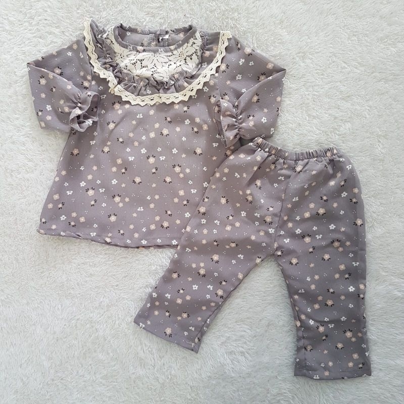 BAJU Bayi Setelan Isvara set