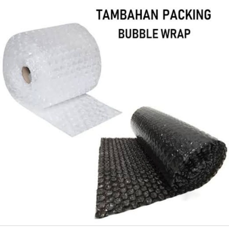 

Bubble Wrap tambahan packing/pelindung/extra bubble wrap