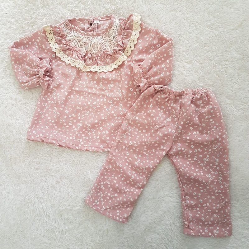 BAJU Bayi Setelan Isvara set