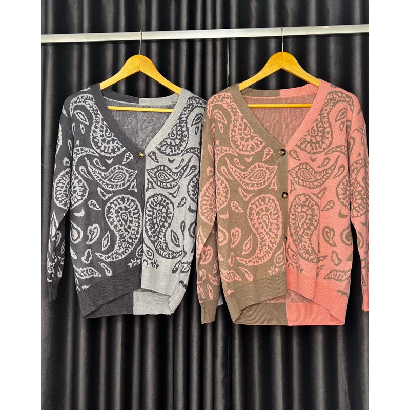 NUGS Batik Cardigan Knitwear Wanita