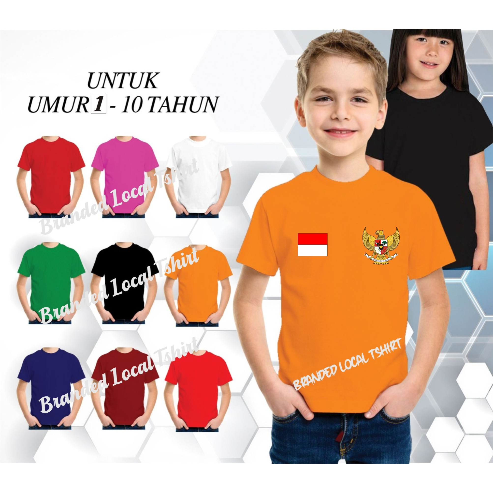 Beli 10 Pc Gratis 1 Pc Hut RI 78 Kaos Terlaris 17 Agustus 1945 78 Kemerdekaan Indonesia Kaos Merah Putih Hitam Kaos Cewek Cowok Anakxx13