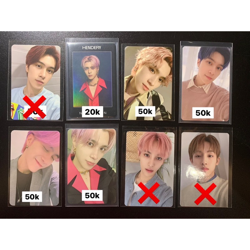 photocard access card hendery wayv nct