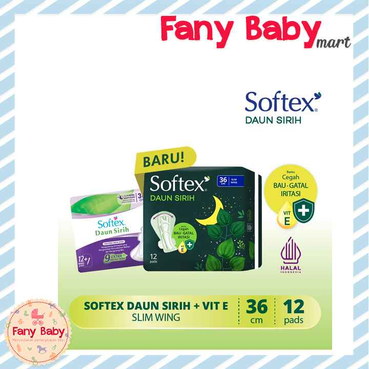 SOFTEX DAUN SIRIH 36CM ISI 12 PADS