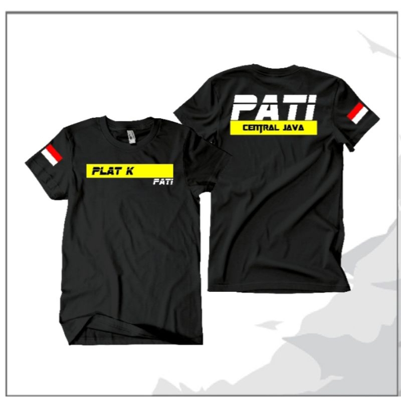 Kaos Baju Plat K Pati