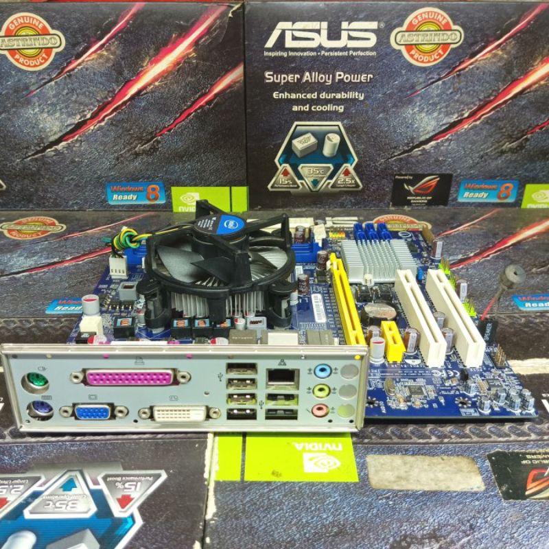 PAKET Motherboard Foxconn Zyrex 1156 Processor Intel Core i3 Bonus Fan Processor DDr3