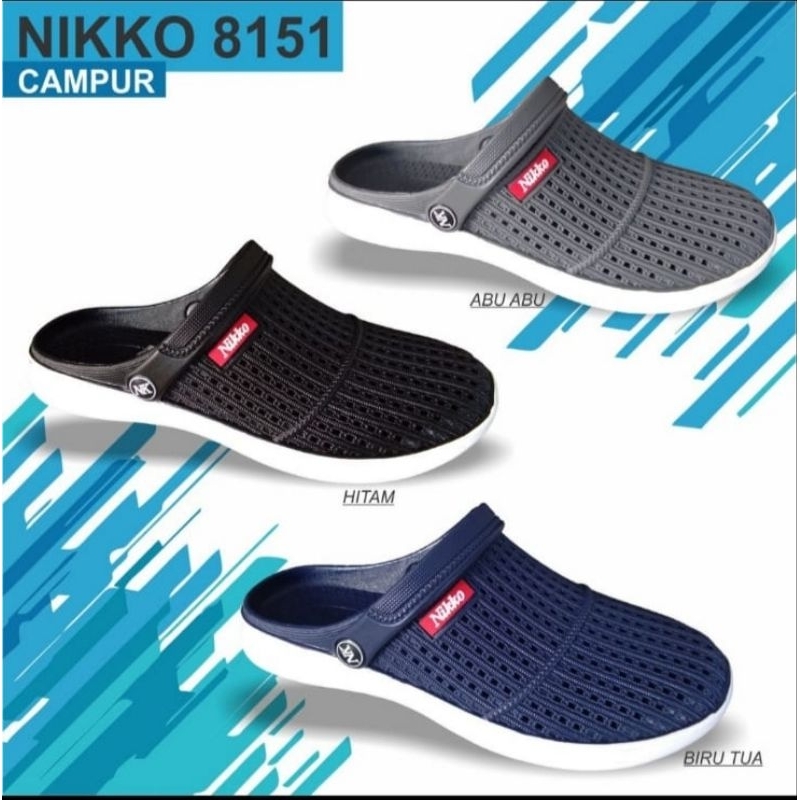 sandal nikko 8151 sandal pria sandal baim